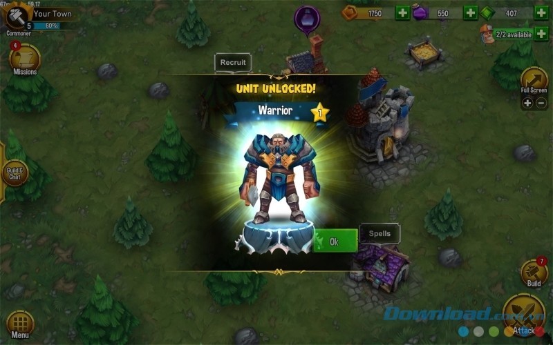 Mở khóa các quân lính mới trong game chiến thuật miễn phí Heroes of Paragon cho Linux, Mac và máy tính