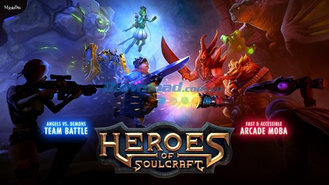 Heroes of SoulCraft - game nhập vai MOBA hấp dẫn