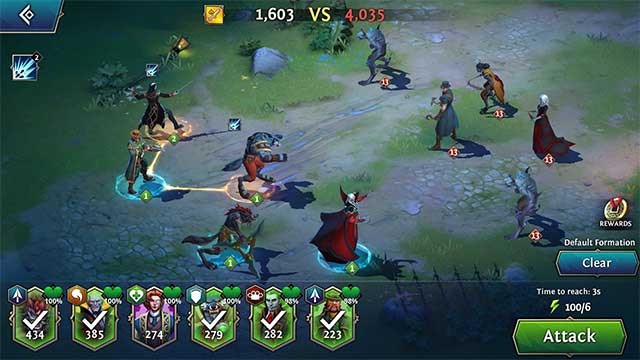 Thành lập các đội cho trận chiến 5v5 nhịp độ nhanh