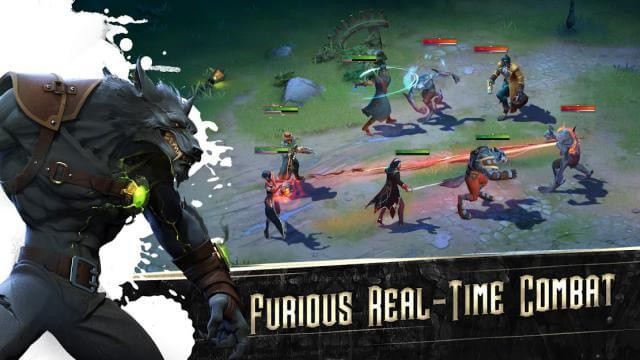 Tham gia các trận chiến thời gian thực khốc liệt trong game Heroes of the Dark của Gameloft