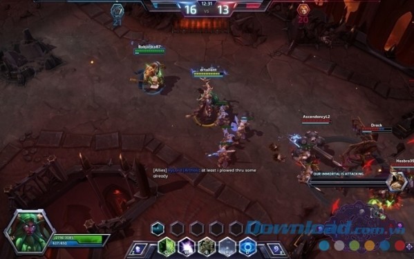 Siêu phẩm game MOBA đặc sắc miễn phí Heroes of the Storm cho Mac