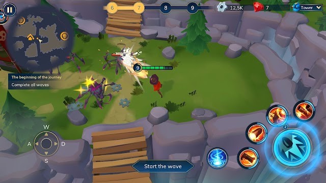 Heroes of Tower Defense Battle là trò chơi kết hợp chiến lược phòng thủ và hành động