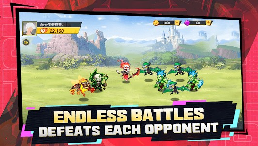 Lối chơi đấu tướng rảnh tay với các trận chiến diễn ra tự động