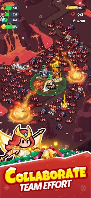 Hợp tác với toàn đội để giành chiến thắng