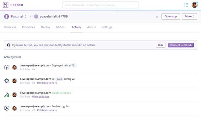 Dễ dàng quản lý ứng dụng của bạn trên Heroku
