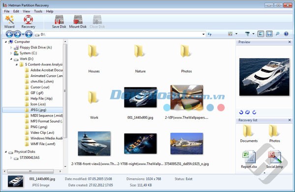Hetman Partition Recovery