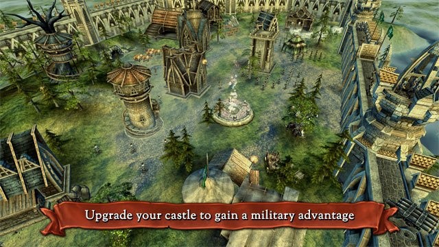Nâng cấp lâu đài để chiếm các lợi thế quân sự