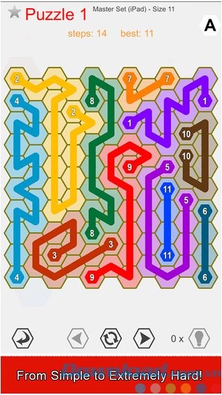 Độ khó tăng dần