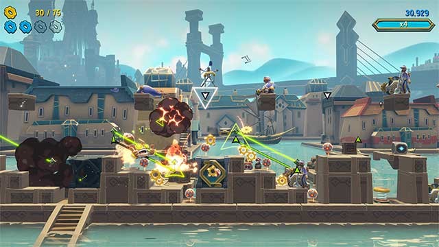 Game lấy bối cảnh Piltover với nhiều môi trường được thiết kế tuyệt đẹp