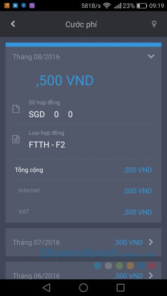 Tra cước Internet