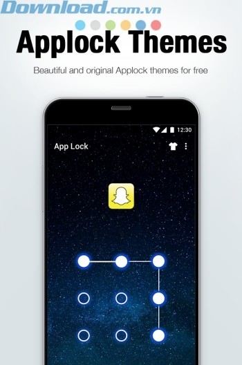 Thêm giao diện màn hình khóa
