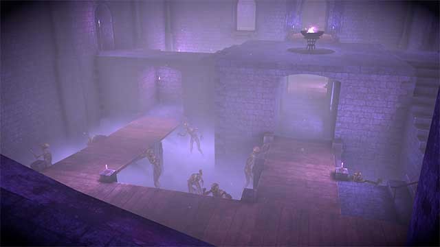 Khám phá nhiều môi trường chơi được thiết kế kinh dị và đáng sợ