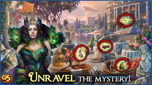 Một cảnh tìm đồ ẩn trong Hidden City: Mystery of Shadows
