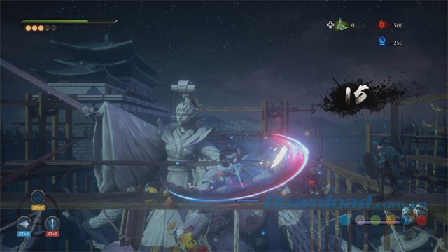 Game chặt chém Hidden Dragon: Legend