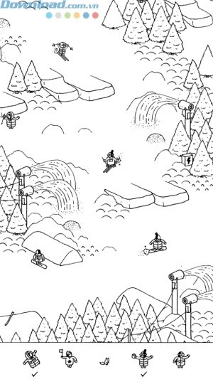 Các bức tranh vẽ tay về nhiều địa điểm đẹp mắt