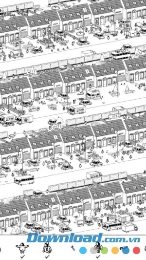 Tìm kiếm những item được yêu cầu