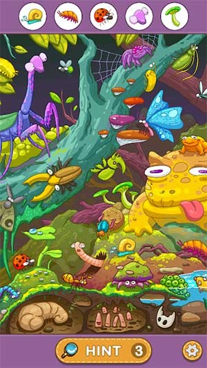 Hidden Objects: Fantasy World có đồ họa đẹp mắt