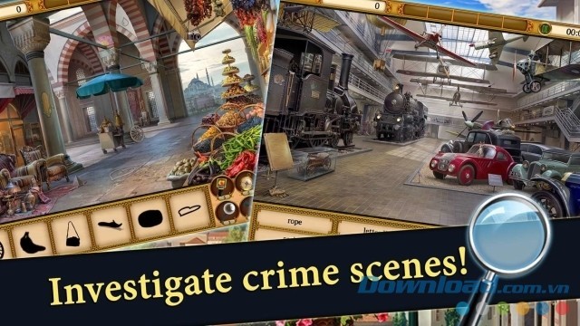 Thử tài thám từ cùng Hidden Objects: Mystery Society HD
