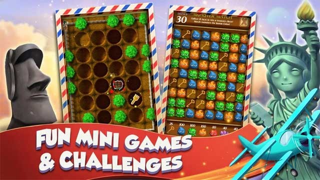Nhiều mini game và thử thách vui nhộn