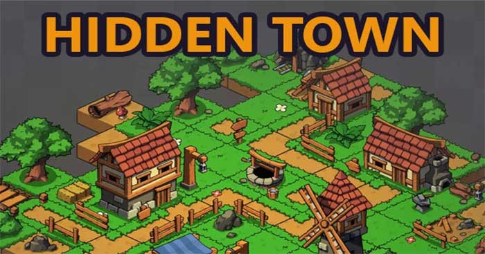 Hidden Town là game tìm đồ vật ẩn thú vị trong môi trường Pixel