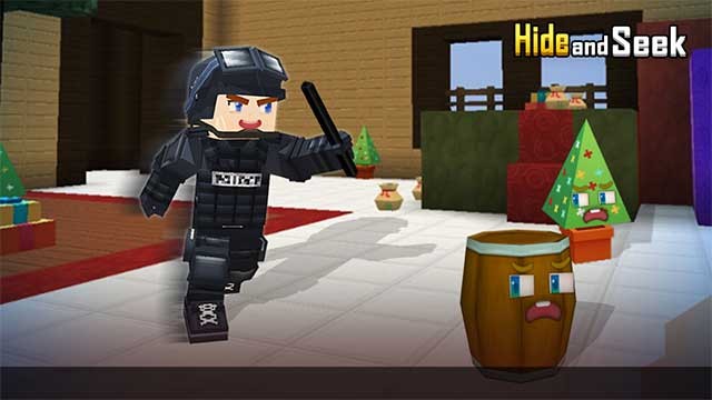 Hide And Seek for Android là game trốn tìm vui nhộn theo phong cách Minecraft