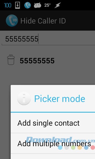 Cài đặt số ẩn