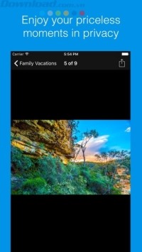 nhiều chức năng bảo mật tuyệt vời