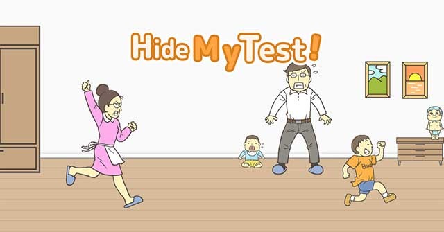 Hide My Test là game hành động vui nhộn dành riêng cho các bạn học sinh