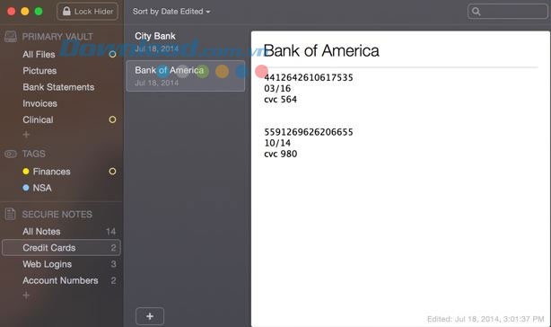 Tìm kiếm tập tin theo thời gian trong Hider 2