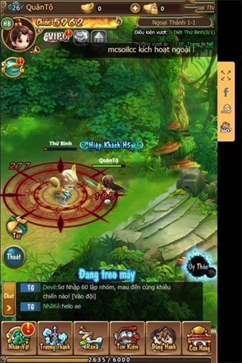 Chơi game Hiệp Khách H5