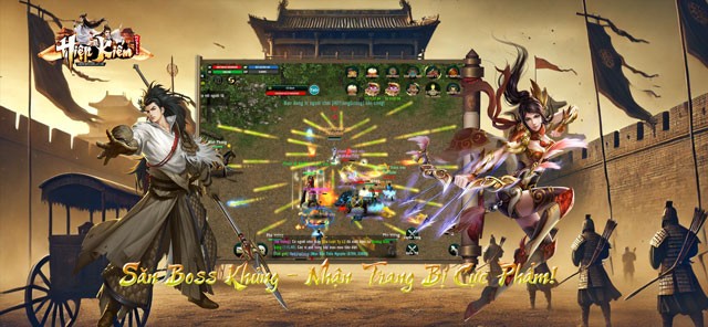 Săn boss khủng, nhận trang bị cực phẩm