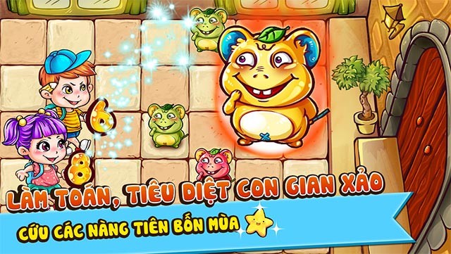 Làm toán để giải cứu các nàng tiên bốn mùa