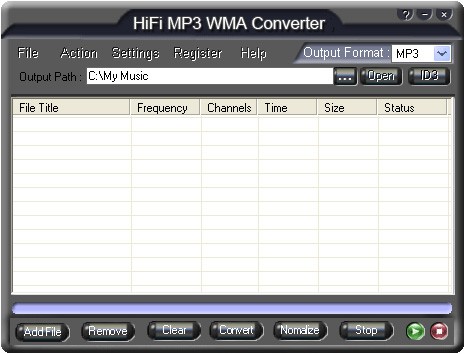 HiFi MP3 WMA Converter