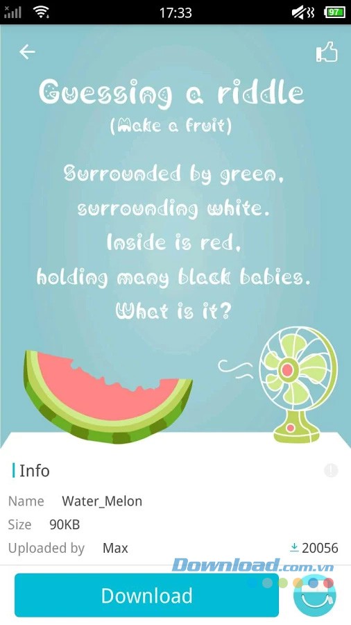 Tải phông chữ về máy bằng ứng dụng HiFont - Cool Font Text Free cho Android