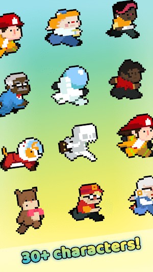 Hơn 30 nhân vật để bạn mở khóa