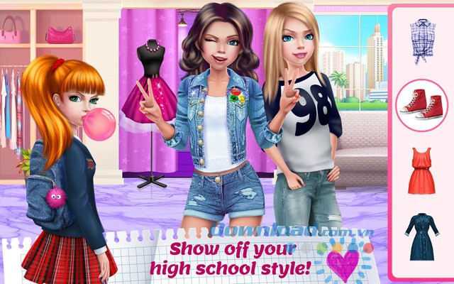 Thể hiện phong cách thời trang trường học của bạn