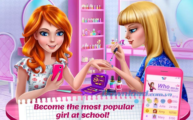 Trở thành cô gái nổi tiếng nhất trường trung học