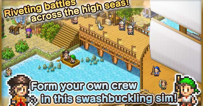 Xây dựng đội cướp biển của bạn trong game High Sea Saga DX
