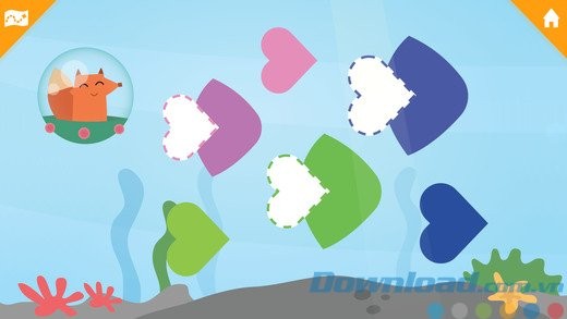 Bé học làm toán