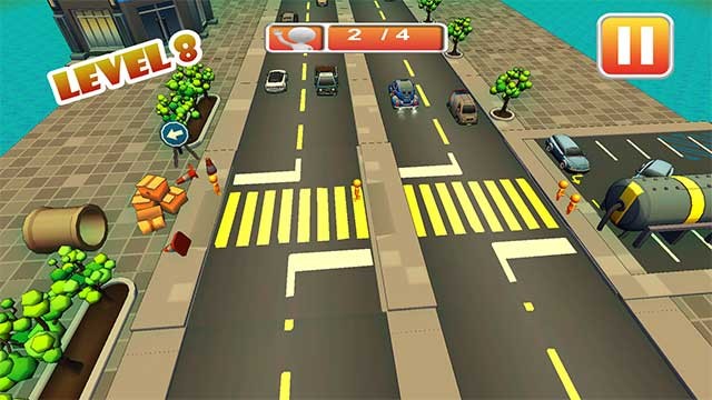 Highway Cross là game qua đường vui nhộn có lối chơi tương tự như Crossy Road
