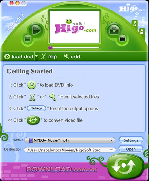 Higosoft DVD Ripper for Mac