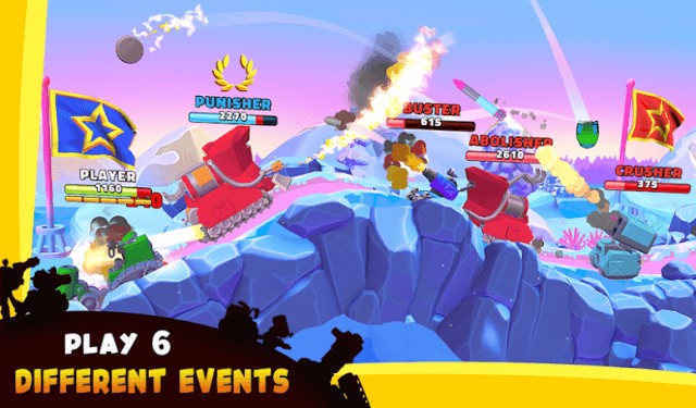 Hills of Steel 2 có 6 chế độ chơi khác nhau, hấp dẫn để bạn thưởng thức