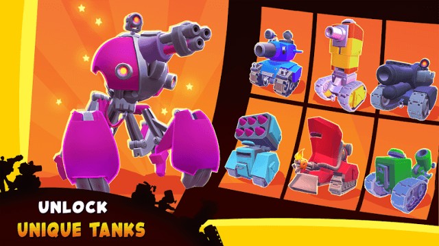 Mở khóa các xe tăng độc đáo