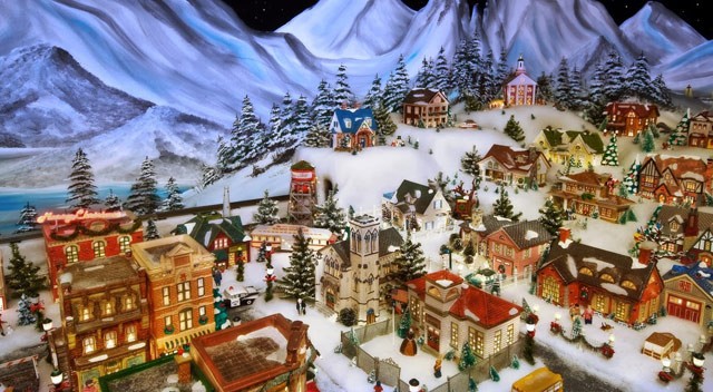 Hình nền nhà phủ tuyết