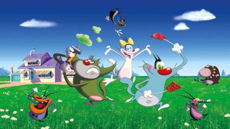 oggy and the cockroaches wallpaper 2