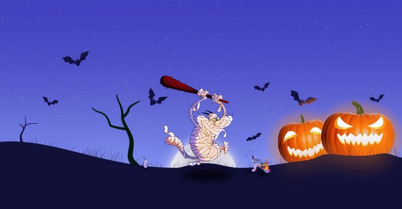 oggy and the cockroaches wallpaper 3