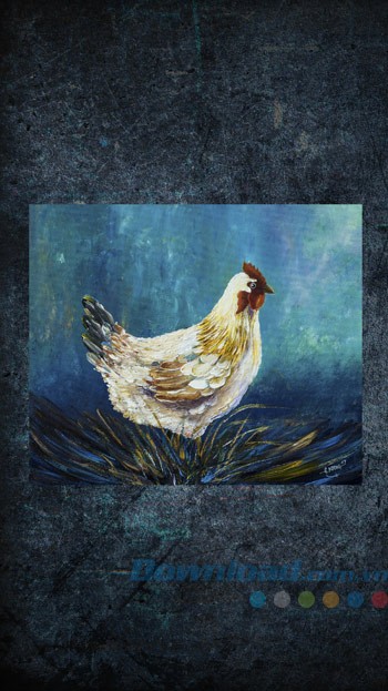 Hình nền Tranh Gà