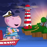 Hippo Adventures: Grandfather’s Lighthouse - Game logic cho bé Android