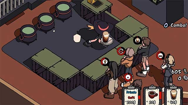 HIPS N’ NOSES là game mô phỏng quản lý quán cà phê độc đáo