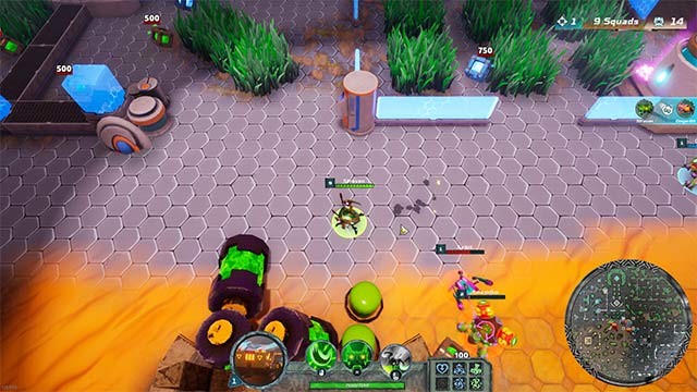 Chơi game solo hoặc kết hợp đồng đội để cùng nhau thống trị đấu trường sinh tử